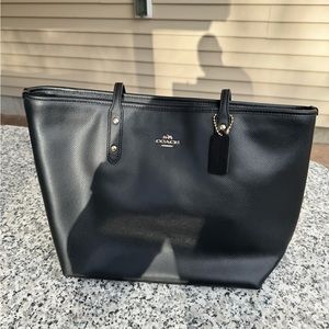 Coach bag and trifold wallet